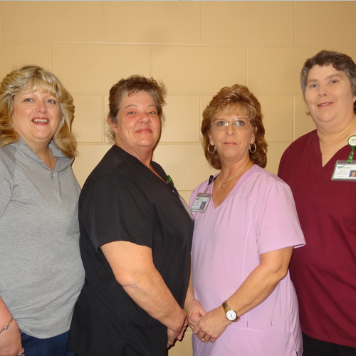 group photo of laura, teresa, sonja, and phyllis