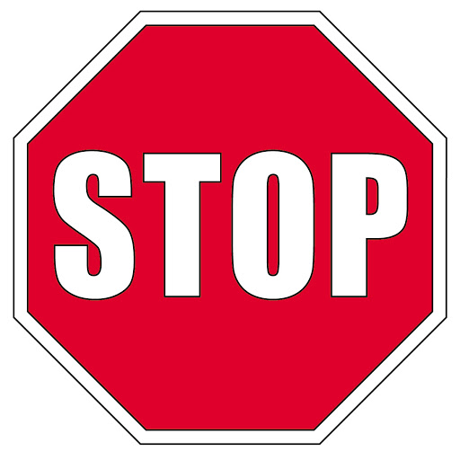 stop sign